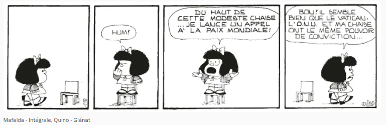 BD Mafalda et la paix